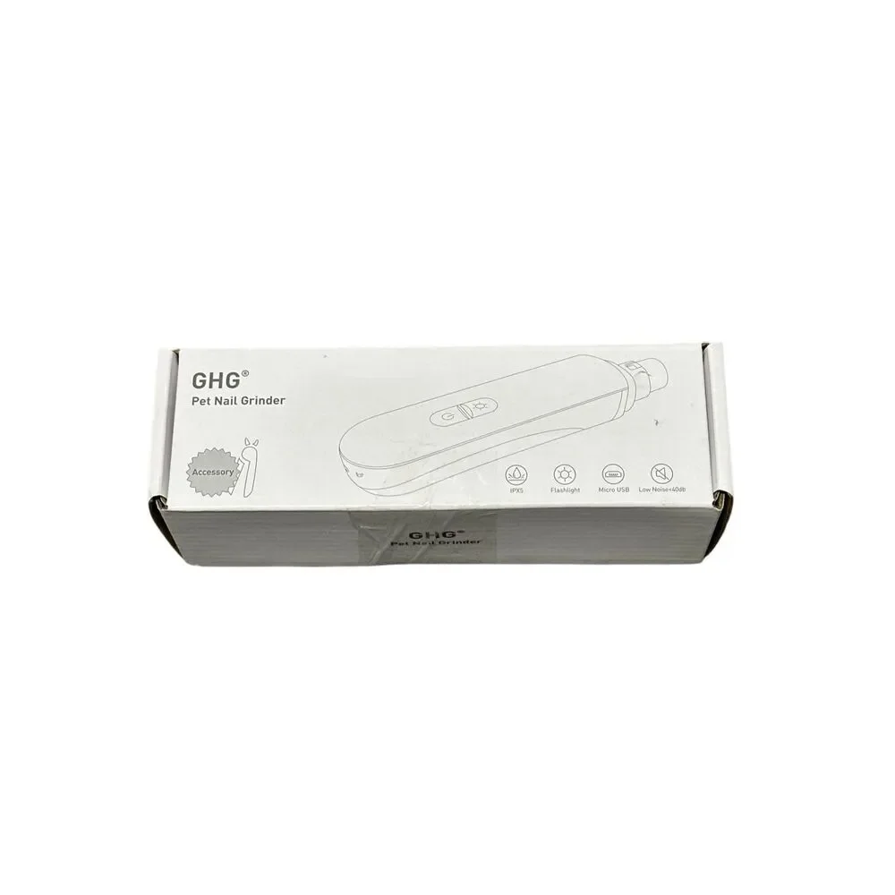 GHG Black Pet Nail Grinder USB New in Box